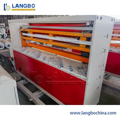 Linha chama da extrusão da folha da placa da espuma do PVC de ABB - retardador