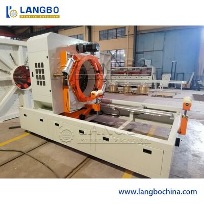 Máquina de extrusão de tubos de drenagem de água de PVC de plástico