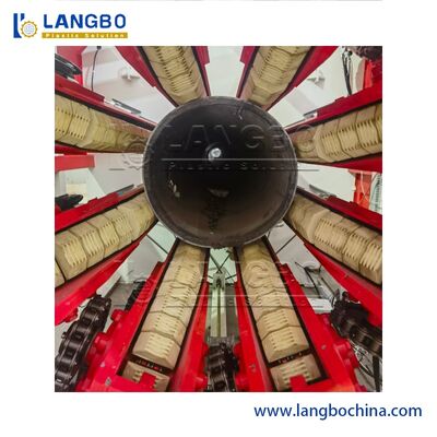 Máquina de extrusão de tubos de drenagem de água de PVC de plástico