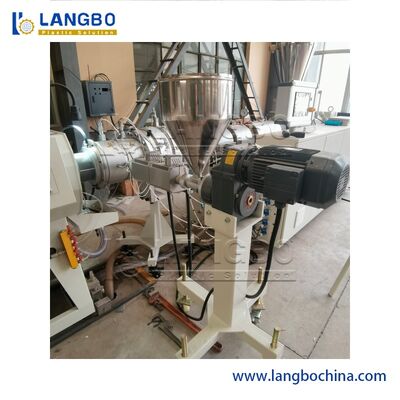 PVC Pipe Extrusion Line Solving Line Speed Mismatch And Cooling Deformation