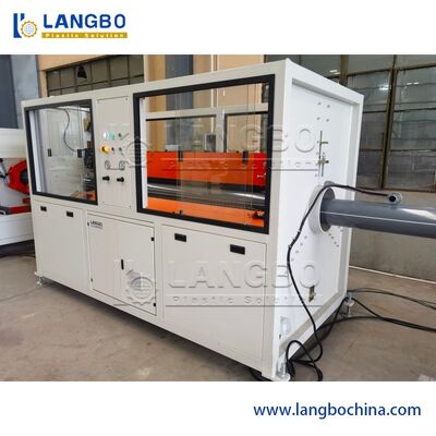 PVC Pipe Extrusion Line 16–630mm Twin Screw with Calibration and Belling