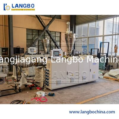 Boa Qualidade 20-200mm PVC Tubo de água de drenagem Fabricação Fabricação de máquinas Máquina de extrusão