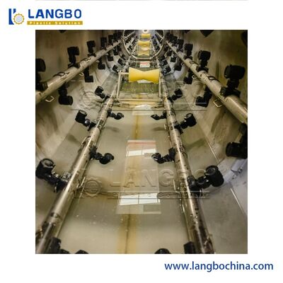 Máquina de fabricação de tubos de PVC de 75-250 mm 55KW/75KW Motor 600-800KG/H Capacidade