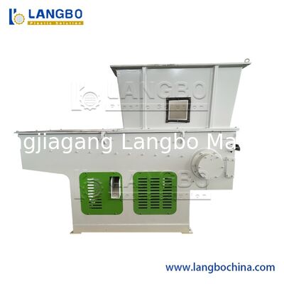 Máquina de trituração de sacos de plástico / trituradora de filmes de resíduos / trituradora de filmes de plástico / trituradora de sacos de tecido, trituradora de eixo único / duplo