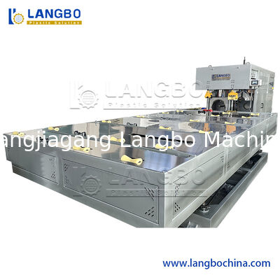 Máquina de extrusão de tubos de PVC de plástico totalmente automática