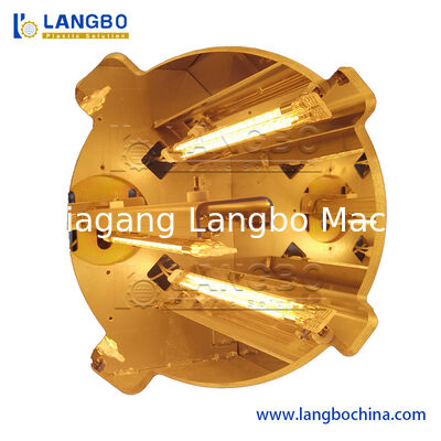 Máquina de extrusão de tubos de PVC de plástico totalmente automática