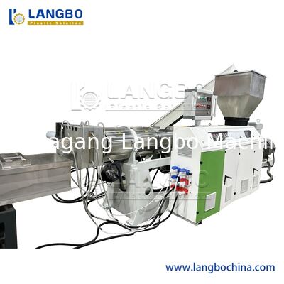 High Quality PE PP Pet PPR PVC UPVC HDPE Plastic Pipe Extruder Extrusion Granulating Production Line
