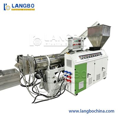 Máquina de Extrusão para Granulação de Plástico/Linha de Produção de Extrusora de Plástico PVC Pet PP PE para Reciclagem de Pelotização
