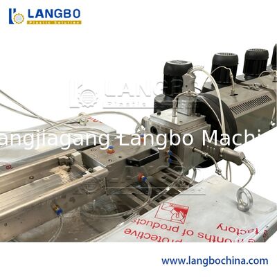 Máquina de Fabricação de Perfis de PVC Plastico PVC Preço Tags Profil Máquina de extrusão para supermercado