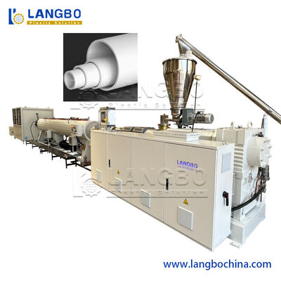Máquina de fabricação de tubos de PVC de plástico