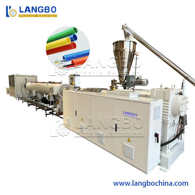 Máquina de extrusão de plástico Equipamento de plástico PVC PP PE Extrusor de tubos de PVC máquina de fabricação de tubos