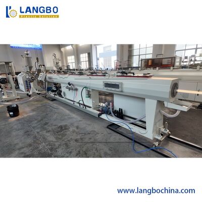 Linha de Extrusão de Tubos de PE Dupla Simples Multicamadas de 75-315mm / Máquina de Fabricação de Tubos de PEAD / Linha de Produção de Tubos de Plástico