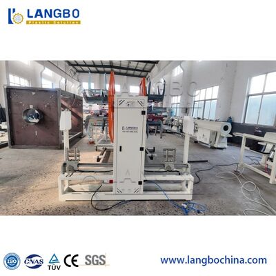 20-90mm PE HDPE PPR Plástico Tubo de abastecimento de óleo de gás de água Tubo de extrusão Linha de produção Máquina de fabricação de tubos de extrusão de parafuso único