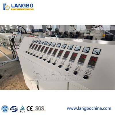 20-110 mm PPR reforçado HDPE UPVC linha de máquina de extrusão de tubos, máquina de extrusão de parafusos de tubos