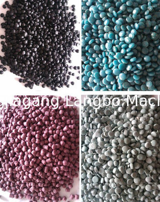 Linha de peletização de corte a quente de PVC/ Máquina de granulação de plástico Máquina granulante Máquina granulante de plástico