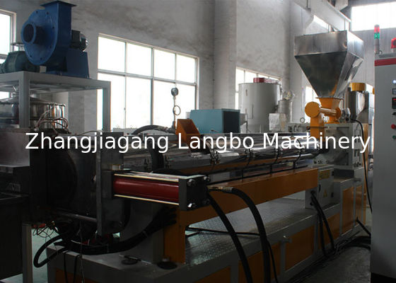 Da máquina plástica da extrusão da pelota da máquina da peletização do grânulo do PE capacidade da extrusora grande