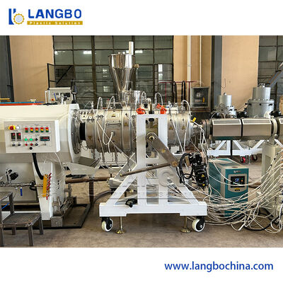 Linha de Extrusão de Tubos de PE | Operação Automatizada Tubo Resistente a Produtos Químicos em Conformidade com Normas