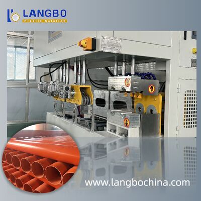 Máquina de espigamento para tubos de PVC em forma de U/R com aquecimento duplo