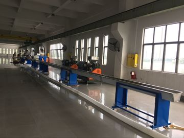Linha material da máquina da extrusão da tubulação do PVC do parafuso dobro
