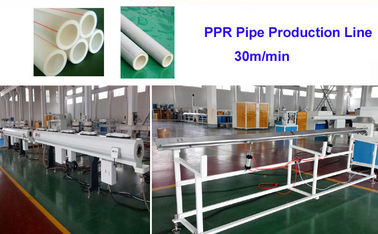 20-50mm Rapido Alta Velocidade PE PP HDPE PVC PPR Mpp Plástico Gás de Abastecimento de Água Drenagem de Parede Sólida Tubo Tubo Tubo Tubo Máquina de Fabricação Linha de Extrusão
