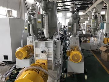 Linha de produção da tubulação do ABS/PPR, máquina da extrusão do tubo de drenagem do poder 90KW