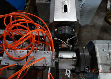Máquina de produção de extrusão de perfil de canto de cabo de PVC de plástico