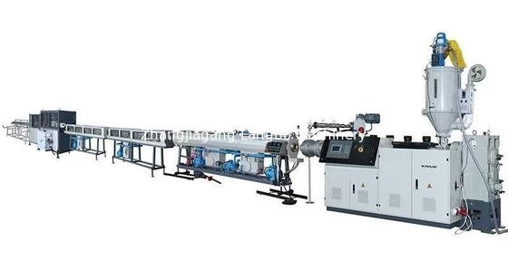 Tubulação do HDPE da fonte de água que faz a máquina 16 - 63mm 250kg/H
