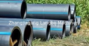Linha de produção de tubos de HDPE versátil com tecnologia avançada de extrusão