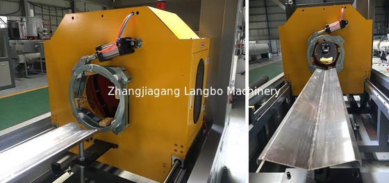 Máquina de produção de extrusão de tubos de plástico HDPE PE