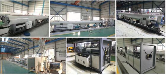 Motor automático da máquina 65mm  da extrusão da tubulação do Hdpe