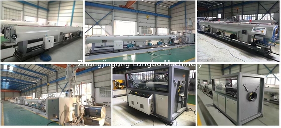 Motor automático da máquina 65mm Siemens da extrusão da tubulação do Hdpe