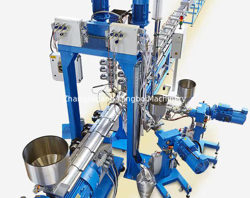 Linha de produção 350kgs da tubulação de Ppr da extrusão do Co do Pe/tubo camada de H multi