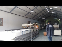 Máquina de dobrar tubos de PVC de estação dupla 16 mm - 630 mm