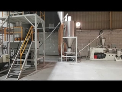 Misturador de plástico de alta tecnologia de resfriamento e aquecimento de PVC de alta velocidade totalmente automático