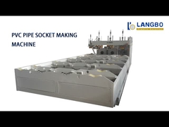 O PVC dos soquetes de U e de R conduz a máquina 800mm de Belling com motor e saída altos