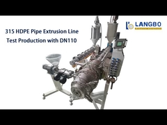 110-315MM linha de extrusão de tubos de HDPE ABA