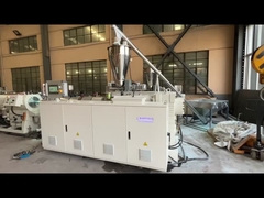 Linha de extrusão de tubos de PVC de 50-200 mm / Máquina de fabricação de tubos de PVC / Linha de produção de tubos de PVC