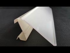 Extrusora de single-screw de plástico Etiqueta de PVC macia Etiqueta de preço Prateleiras de supermercado Linha de produção de extrusão