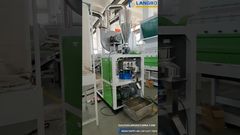 Sistema Eficiente de Pulverização de PVC para Aplicações de Reciclagem #pulverizadorplástico#reciclagemplástico