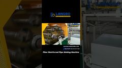 Linha de Produção Eficiente de Tubos Reforçados com Fibra #TubosReforçadosComFibra#máquinadeextrusãodetubos #tubospvc