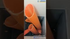 Triturador de Tubos de Plástico Industrial——Desempenho Forte, Estável e Eficiente#trituradordeplástico