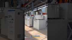Máquina Misturadora de Alta Velocidade | Mistura Eficiente de Pó de PVC e Aditivos#PlasticMixer