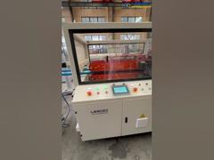 Linha de Produção de Tubos Duplos de PVC de 25-40mm #extrusoradeduplovisco #máquinadeextrusãodetubos #eletrodutodePVC