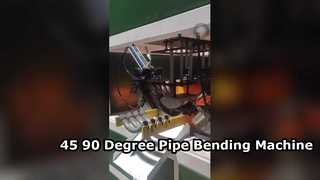Eficiência automatizada da produção do impulso da máquina de dobra da tubulação do PVC