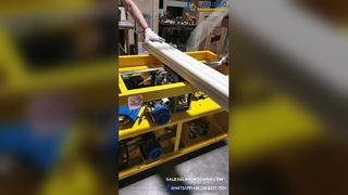 Máquina automática de embalagem de tubos