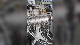 Máquina para fabricar tubos PE de 20-110 mm