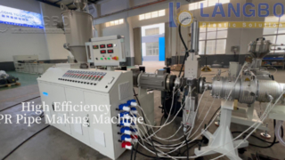 Máquina para fazer tubos de plástico PPR