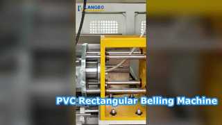 Produção contínua da máquina Belling para tubos de PVC e controle de dimensões